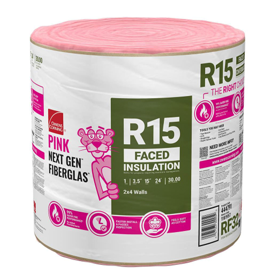 Owens Corning PINK Next Gen Fiberglas Insulation Owens Corning PINK Next Gen Fiberglas Insulation